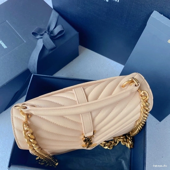 shoulder Medium YSL bag-24*17*6.5cm leather 0719
